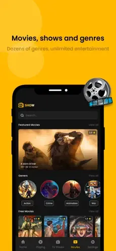 cricfy-android-tv download Movies and shows